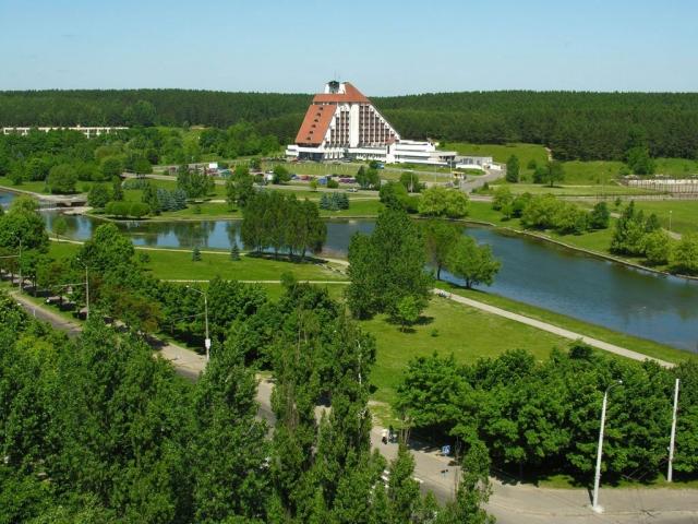Agat Hotel Minsk Exterior foto